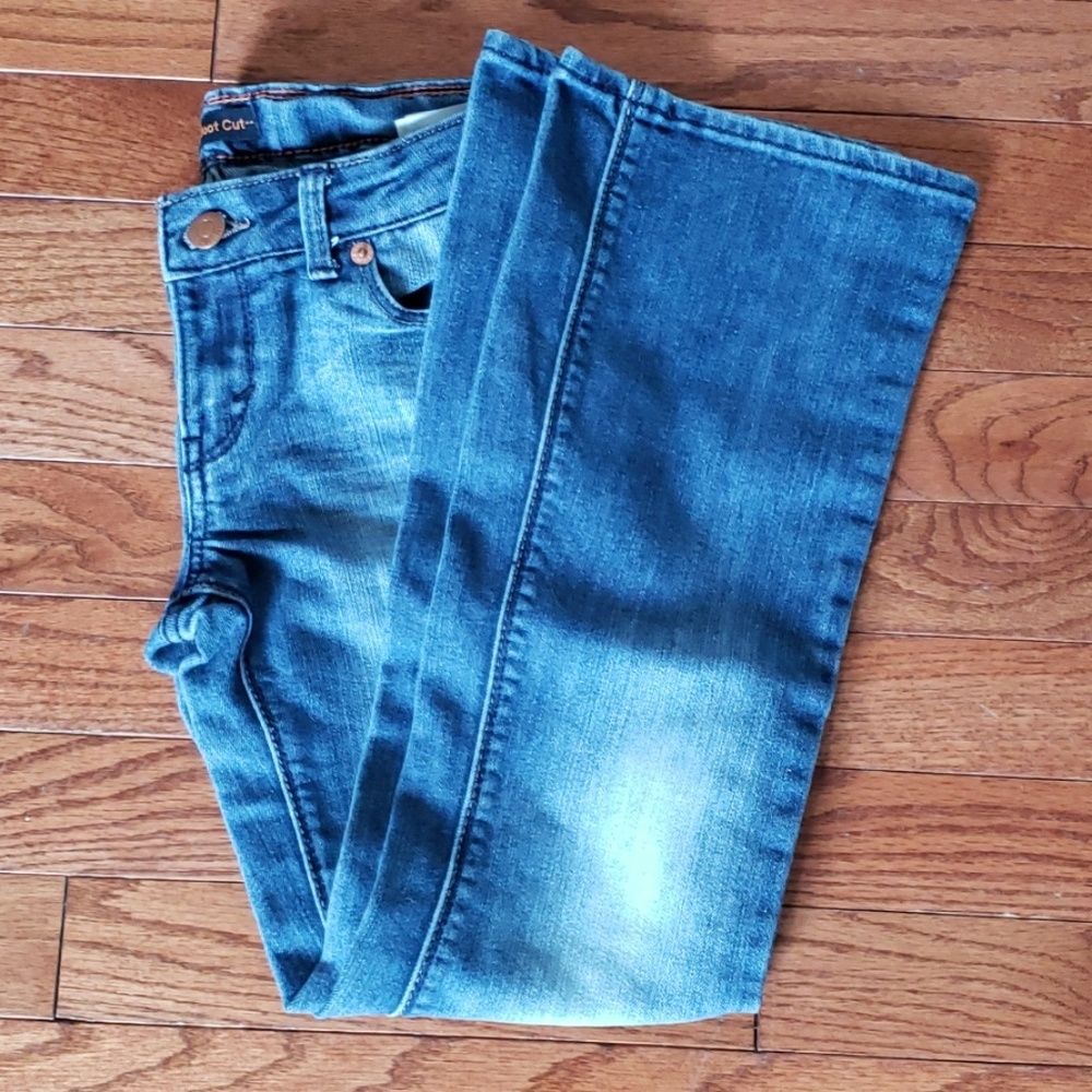 Girl's boot cut jeans